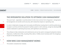 WWS Cash Management Screenshot 1