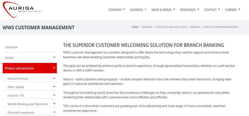 WWS Customer Management Screenshot 1