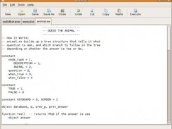 wxEditor on Ubuntu with some files open