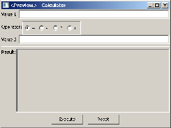 A sample dialog