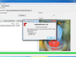 wxPackJPG 1.2 on Windows 7