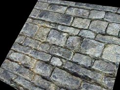 Bricktexture changed by a offset shader.