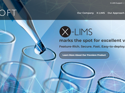 X-LIMS Screenshot 1