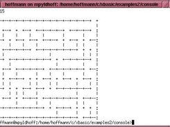 x11-Basic console application maze.bas