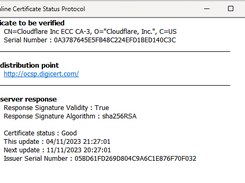 OCSP view