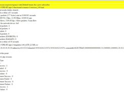 Web Test Log