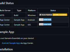 Xamarin.Essentials Screenshot 1