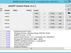 XAMPP Control Panel