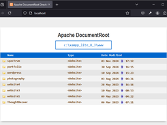 Apache DocumentRoot Directory