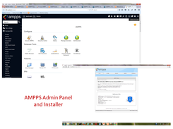 AMPPS admin and Installer panel