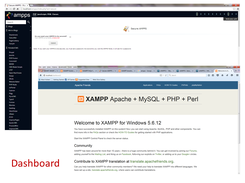 XAMPP and AMPPS Dashboard in xAMPPS