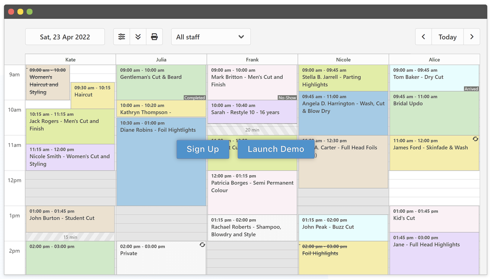 Smart Scheduling Screenshot 1