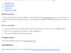 xbar Plugins Screenshot 1