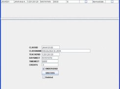 Browsing a database with dbfViewer