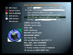 xbmcmail_imap Screenshot 1