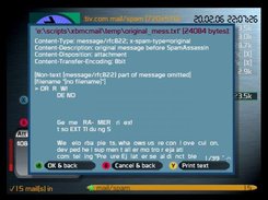xbmcmail_imap Screenshot 2