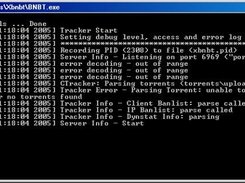 A console window showing XBNBT at startup