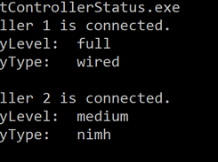 Console Output 