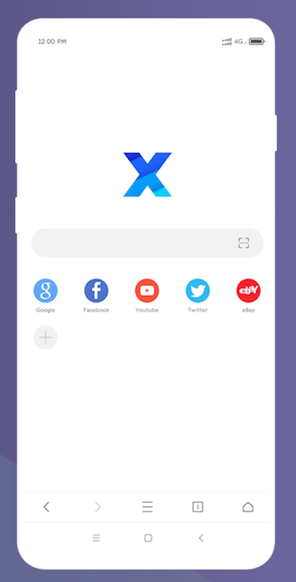 XBrowser Screenshot 1