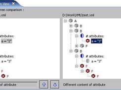 Differences between two XML files