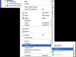 Linking an Eclipse project to an XCDE server