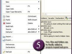 Adding new files and folders