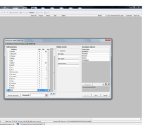 Table restructure view