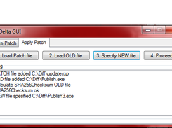 XDelta GUI Screenshot 1