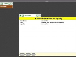 #1 Xhost Phonebook (v.2) (vnc host chooser)