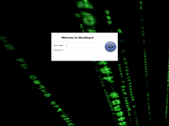 xdm-slackware-theme:  With extension xdm-screensaver (glmatrix)