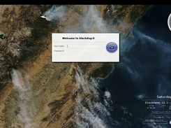 xdm-slackware-theme:  With extensions analog-clock and sysmon-conky