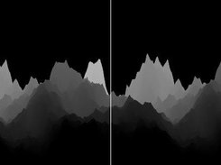 Example rendered stereo image (for Cross Eye Viewing)