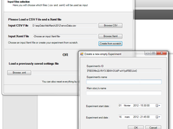 Create fully functionnal Xeml formatted experiments