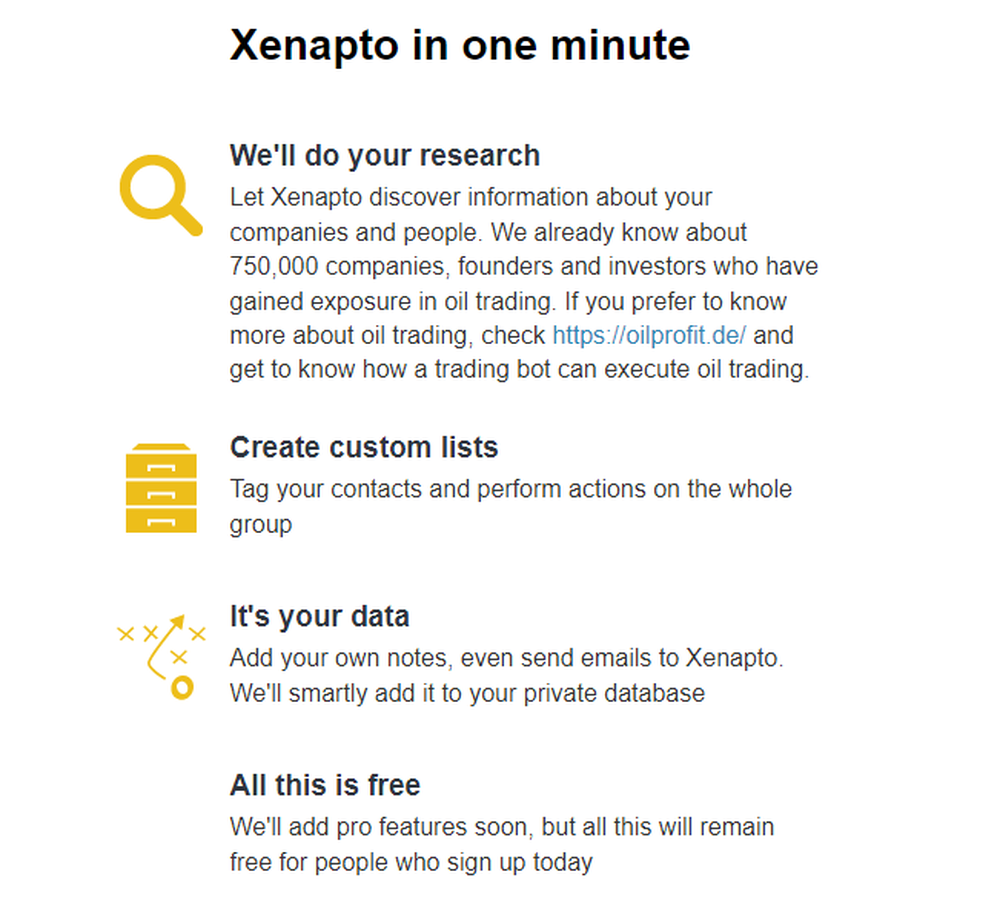 Xenapto Screenshot 1