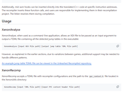 XenonRecomp Screenshot 1