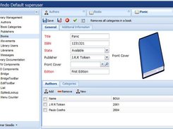 XEO Application - Editing an instance of a XEO Model