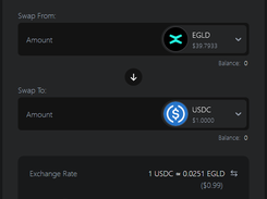 xExchange Screenshot 1