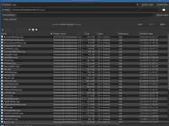Search dialog (with Dark theme)