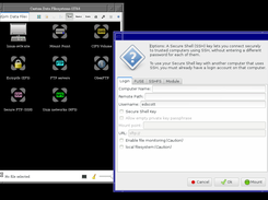 FUSE and network filesystems (sshfs, curlftpfs, ecryptfs, cifs, nfs, obexfs)