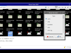 Device mounting and unmounting on demand.