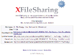 XFilesharing-Free-file-hosting-script Screenshot 1