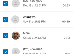 Xfinity Mobile Voicemail Screenshot 2