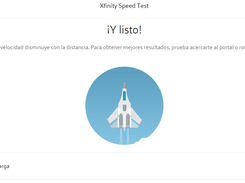 Xfinity Speed Test Screenshot 1