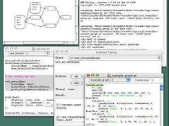 Evaluate Query dialog; Console, source, and graphics docs