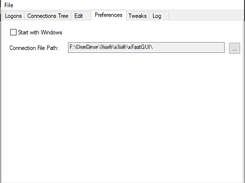 Preferences Panel