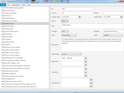 Requirements view