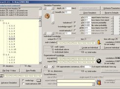 3: Sample run of simulation, after 24 runs
