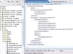 Model inheritance & composite structure hierarchy using XML.