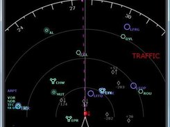 Older version showing a TCAS alert