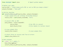 xhtml2pdf Screenshot 1